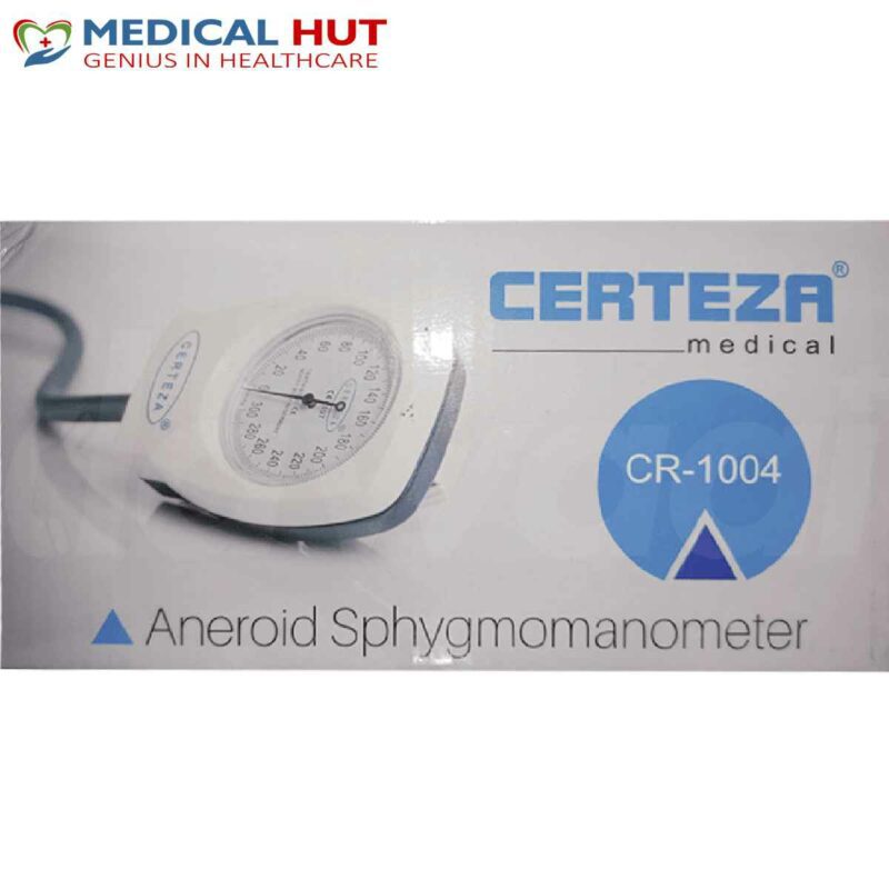 Certeza CR - 1004 Blue Aneroid Sphygmomanometer box