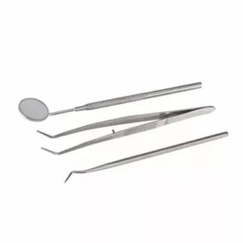 Mirror Probe Tweezer dental Set)