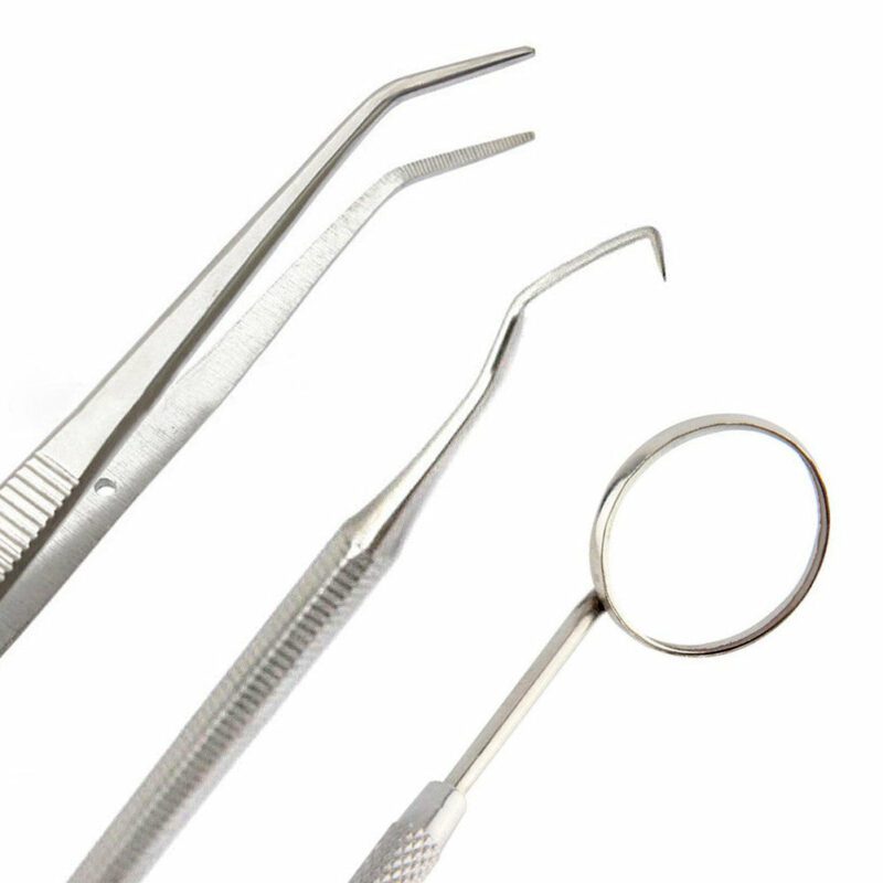 Mirror Probe Tweezer dental Set pic2