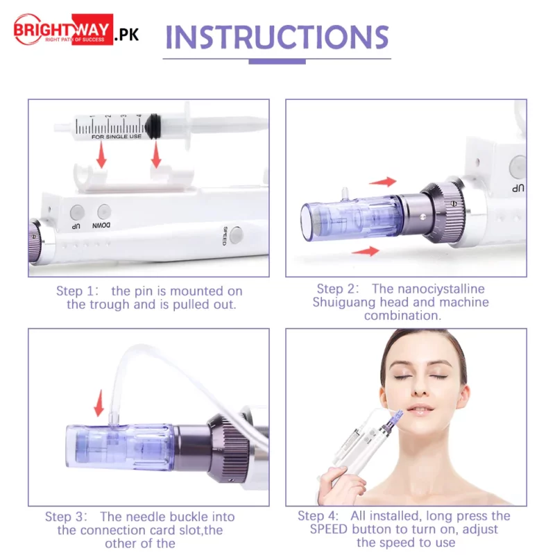 Mesotherapy Gun Use instructions