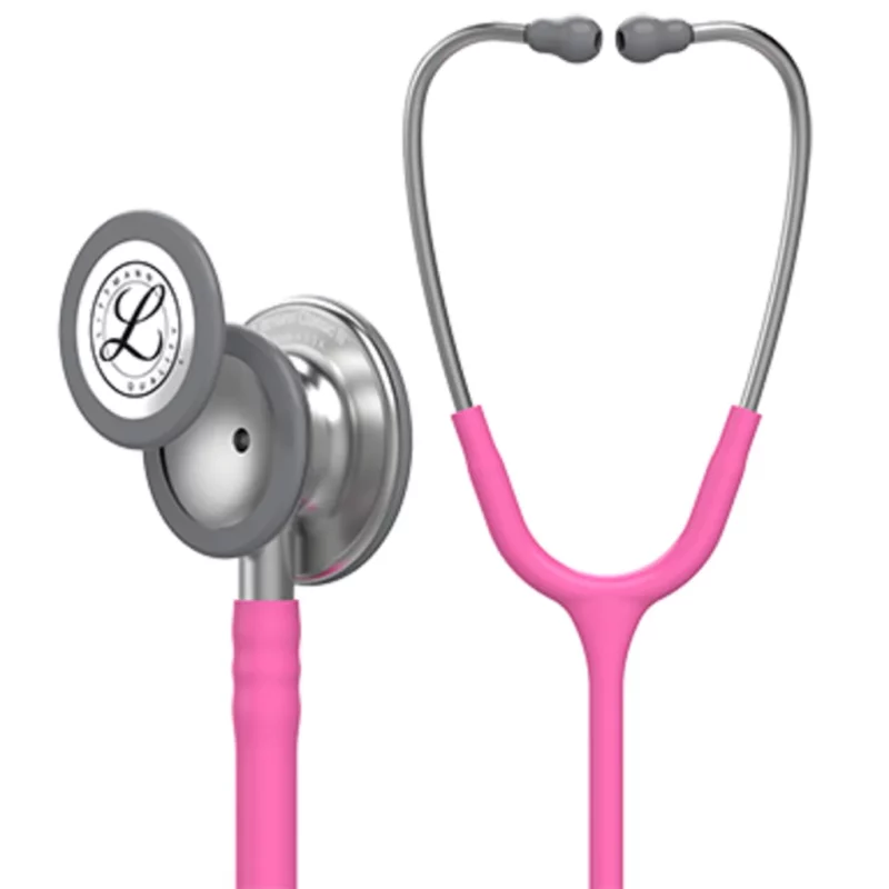 3M Littman Classic III Monitoring Stethoscope - 5631 - Rose Pink Tube