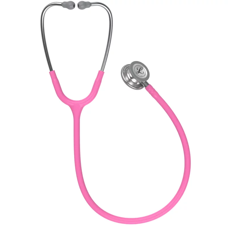 3M Littman Classic III Monitoring Stethoscope - 5631 - Rose Pink Tube