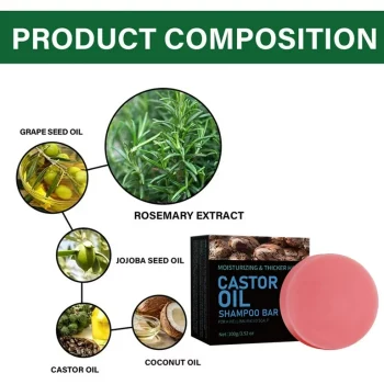Castor Oil Shampoo Bar