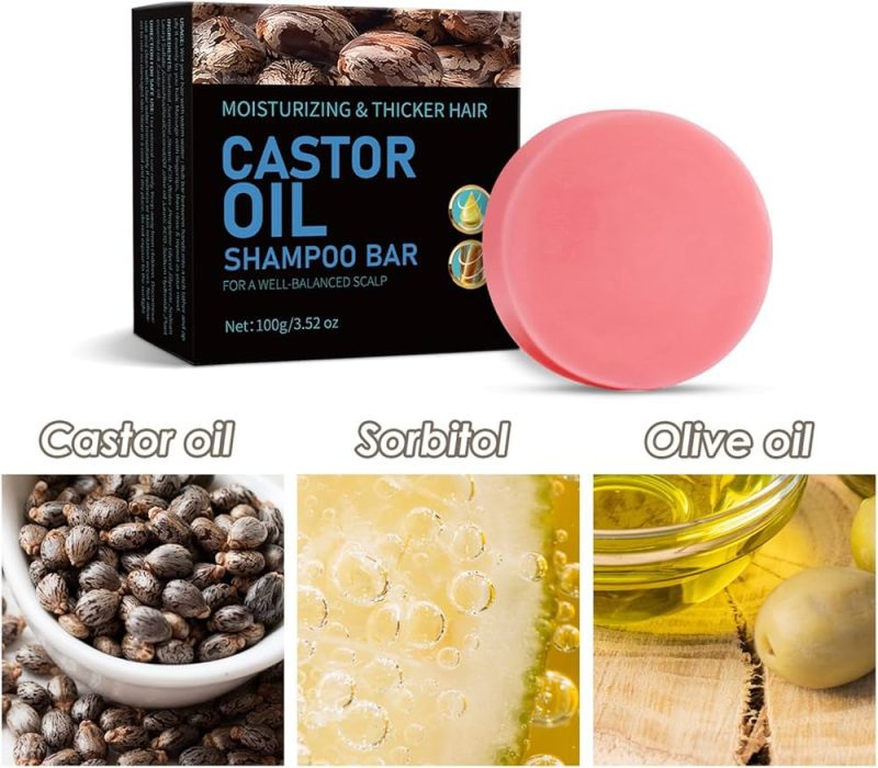 Castor Oil Shampoo Bar