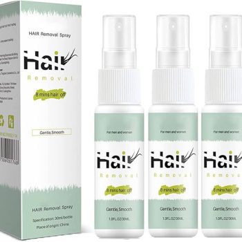 3 Kits Professional Fast Hair Removal And Stop Growth Inhibitor Spray Sets Painess Non-Irritating Smooth Your Skin