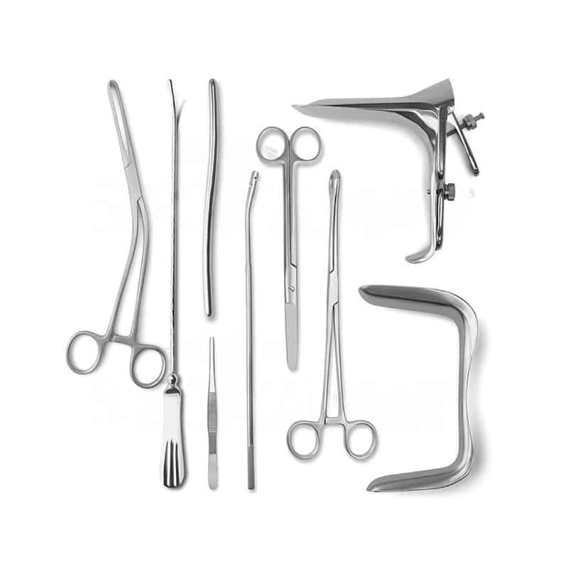 Gynecology surgical instruments set1