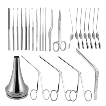 Myringotomy instruments set