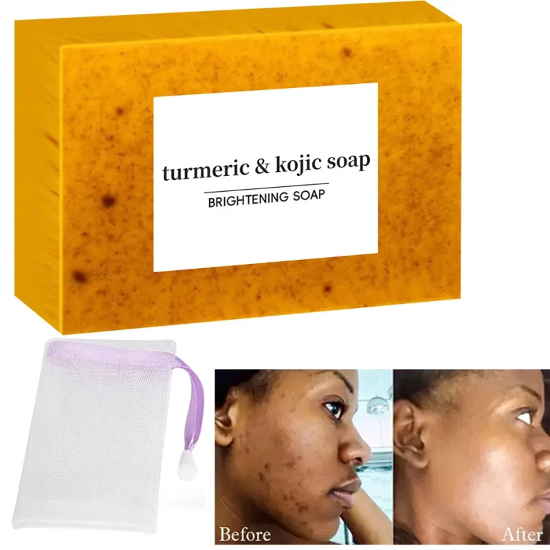 Turmeric Kojic Acid Whitening Soap results