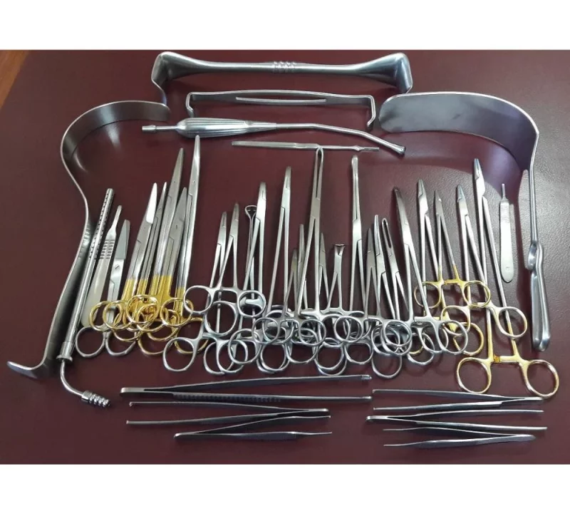 abdominal surgery instrument set