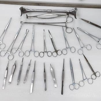 laparotomy instruments set