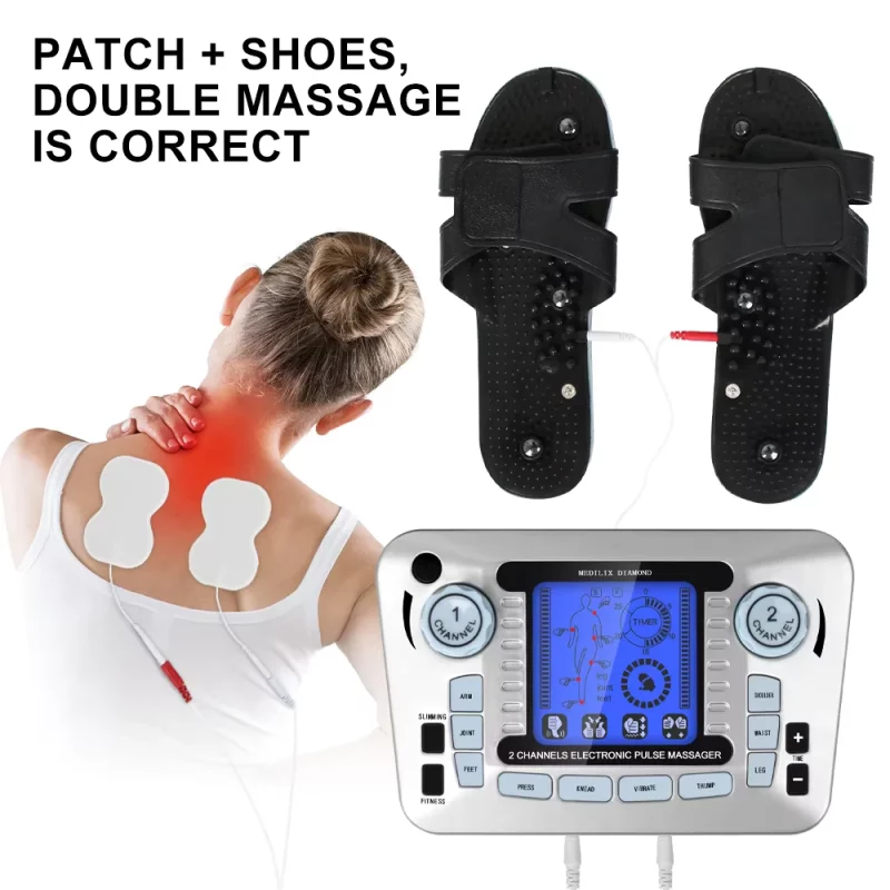 12-Modes-Digital-Electric-Pulse-Massager-Tens-EMS-Muscle-Stimulator