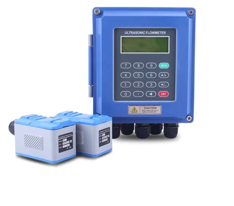 Ultrasonic-Flow-Meter-with-Digital-Display