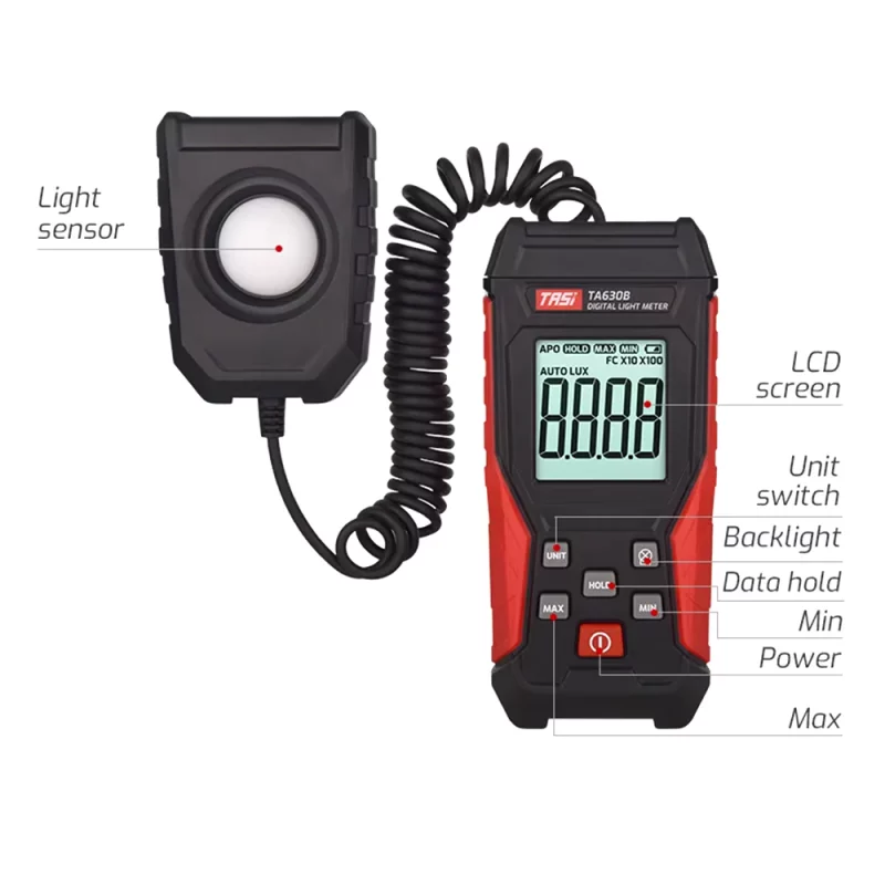 Digital-Light-Meter parts