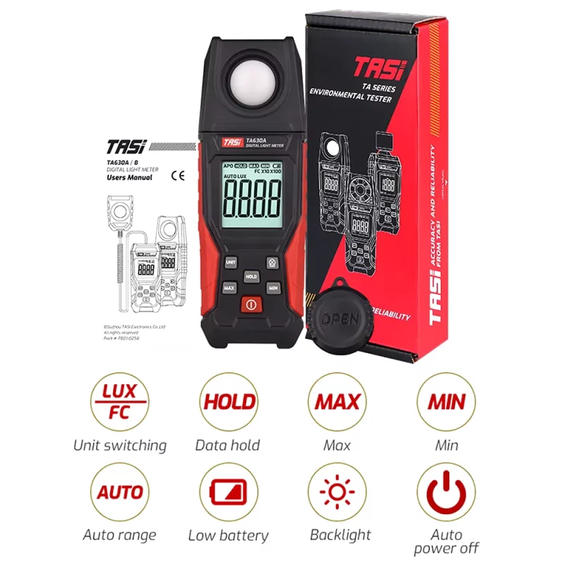 Digital-Light-Meter functions