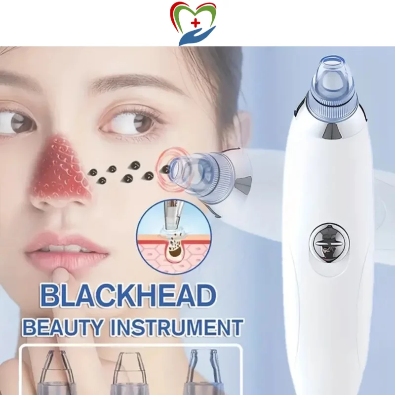 Blackhead Remover Machine working