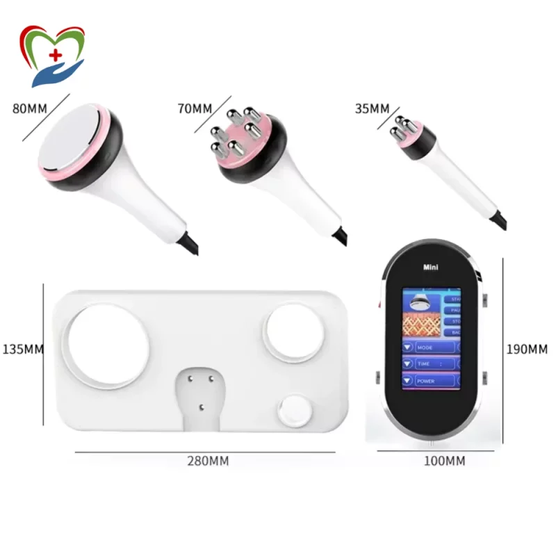 EMS 3-in-1 Cavitation Machine head sized