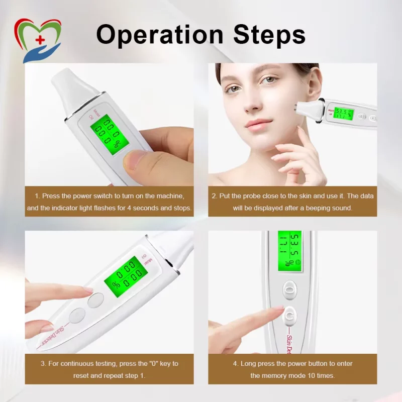 Face Skin Tester & Analyzer use