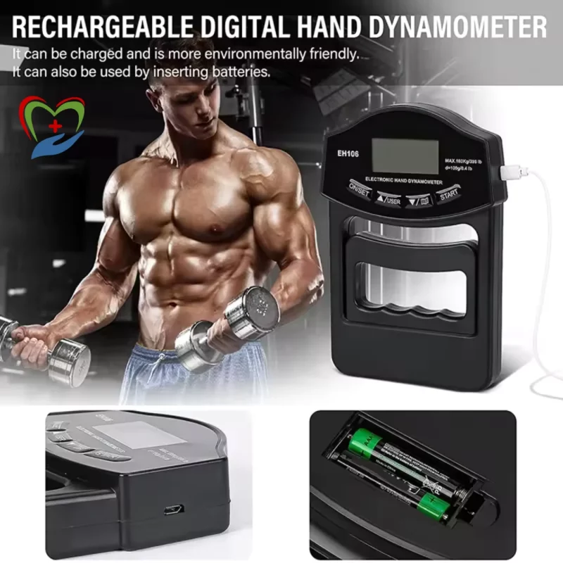 Hand Dynamometer rechargeable