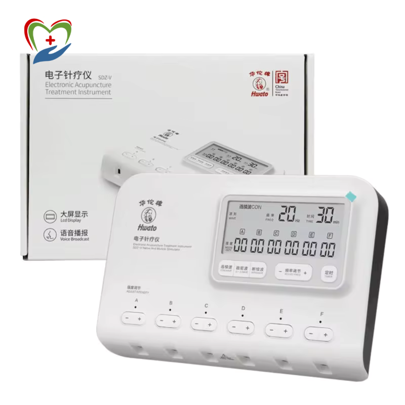 Electric Acupuncture Machine – 6-Channel TENS Massager with box