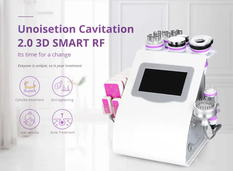 9In1 80k Ultrasonic Cavitation Vacuum RF Laser Weight Loss Machine