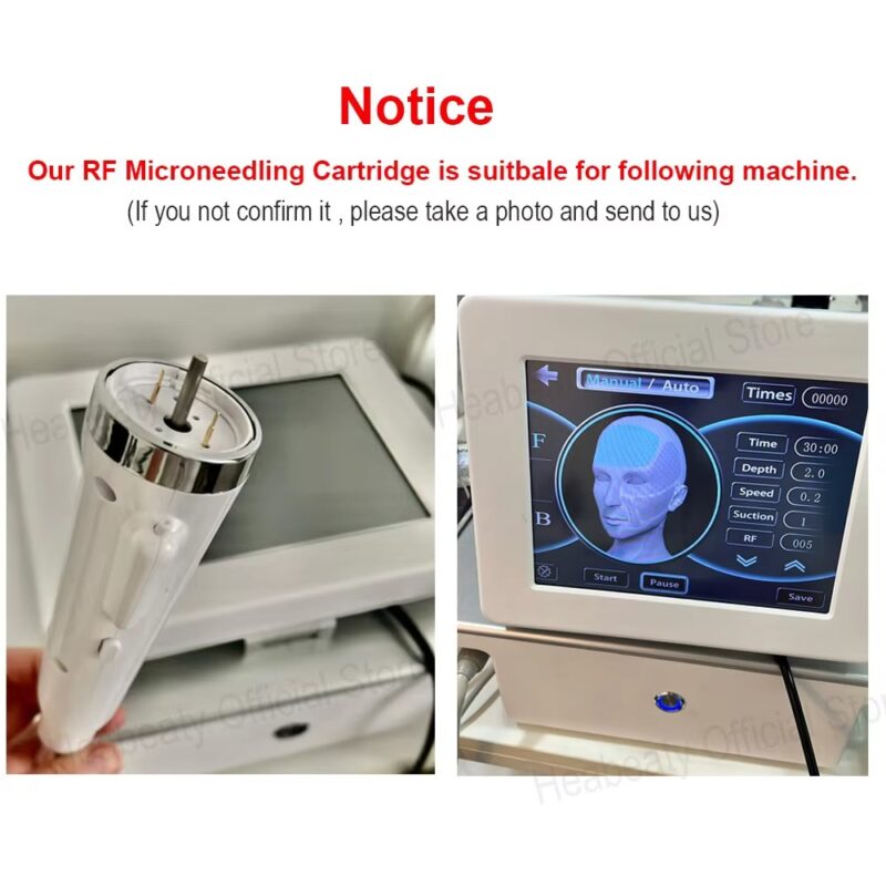 Disposable RF Microneedling Cartridge – Gold-Plated 10/25/64 Pins Nano - Image 4