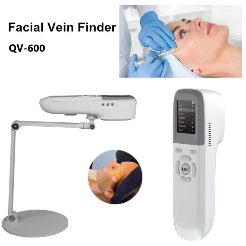 QV-600 Vein Finder Machine – Handheld Infrared Vein Light for Face & Hand | Aesthetic Clinic Use - Image 4