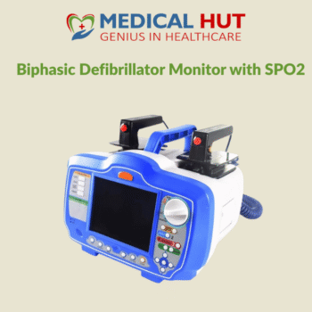 Biphasic Defibrillator Monitor with SPO2