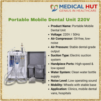 Portable Mobile Dental Unit